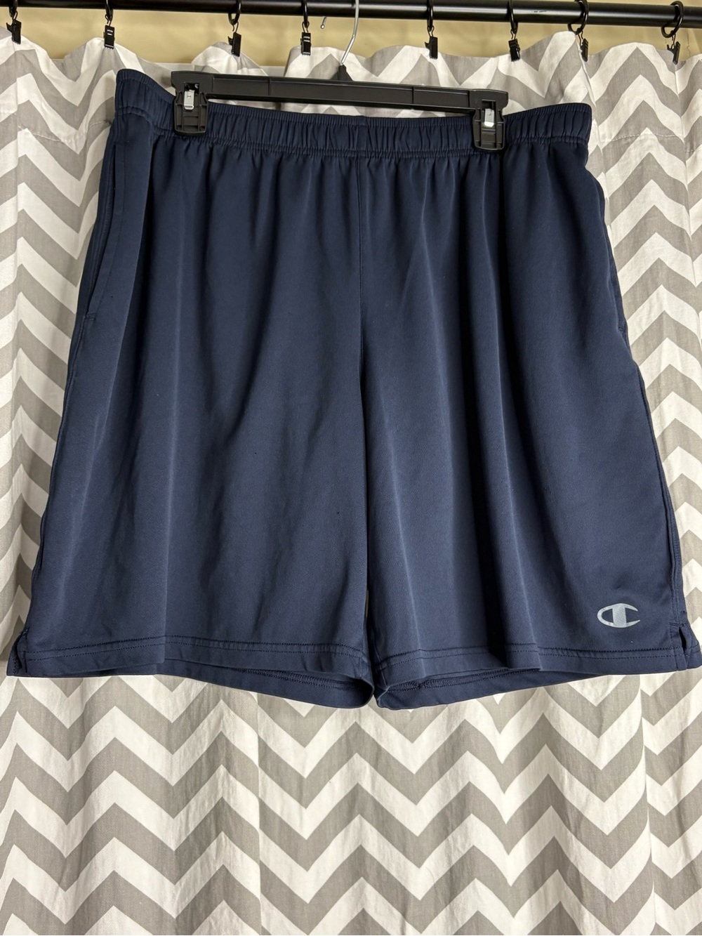Champion Men’s Navy Blue Athletic Shorts